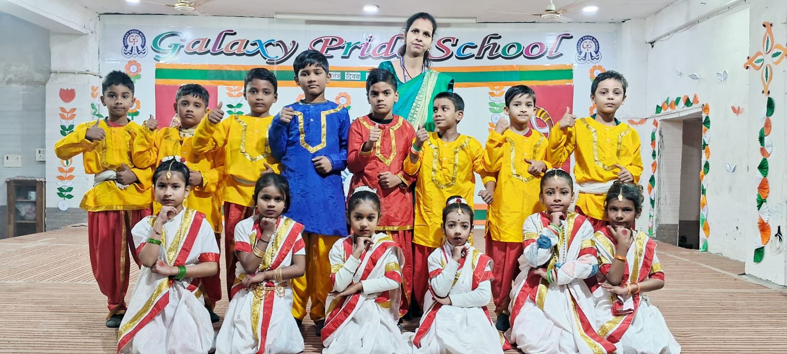 Republic Day at Galaxy Pride School Faridabad